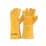 WELDING GLOVES WITH PIPING AND PALM
